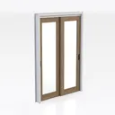 SICOTAS Sideboard Buffets Storage Cabinet - Boho Right 45 Degree View