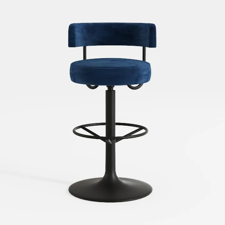 Bar Stools Set of 2, Modern Bar Stools with