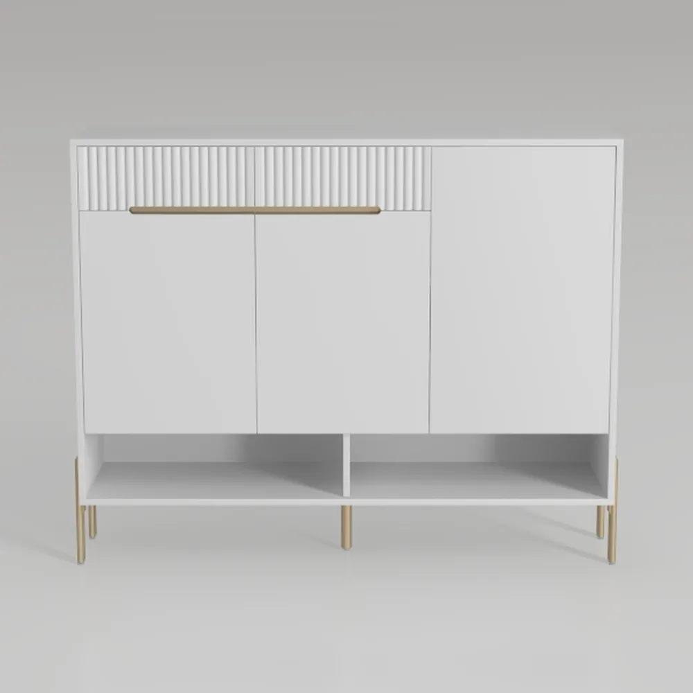 Shoe Cabinet with Drawer, Shoe Organizer with 3