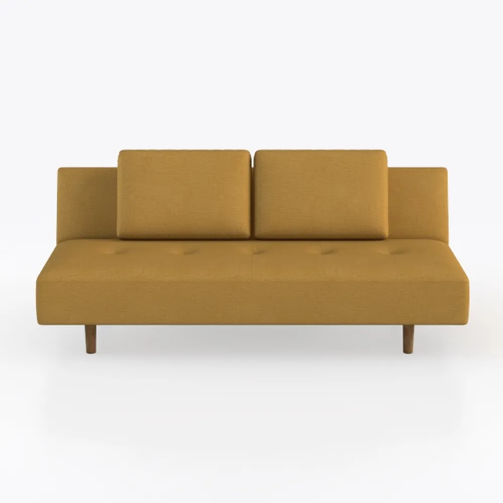 Best Choice Products 77" Mid Century Modern Velvet