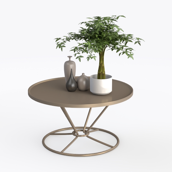 Rattan table A-163