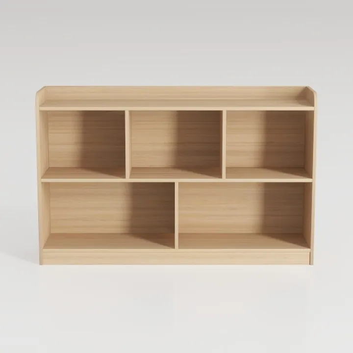 2-Tier Wood Montessori Cabinet for Kids, Toddler