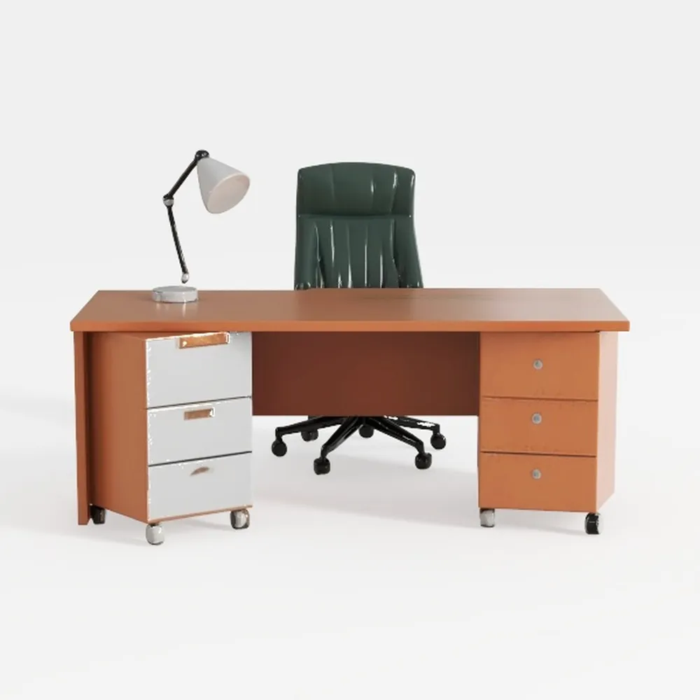 DLCQIJI L-Shaped Computer Desk with Power Outlet a