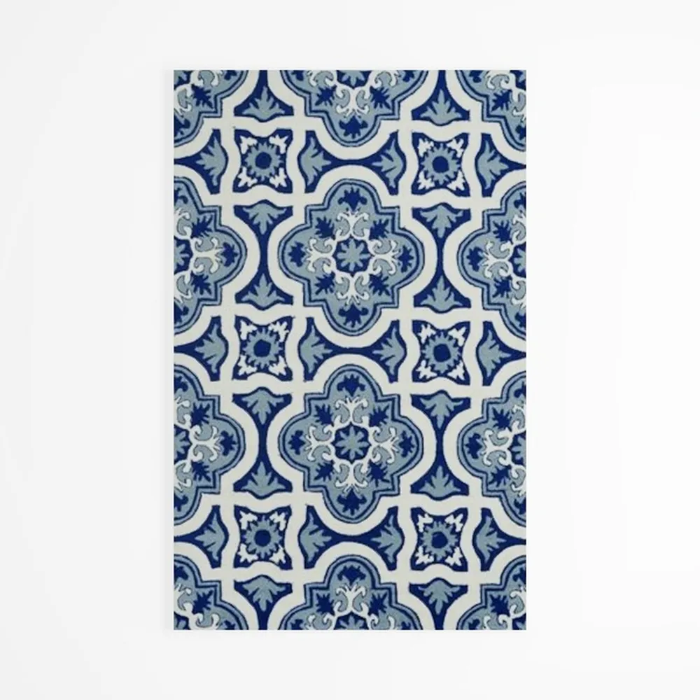 Moynesa Ultra-Thin Washable Area Rug - 3x5 Blue