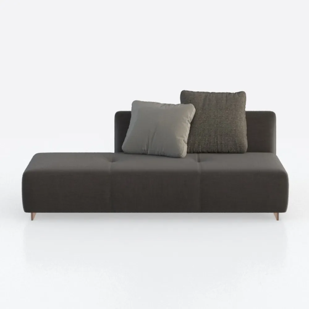 HOLISUN Modular Loveseat for Sectional Sofa, Soft 