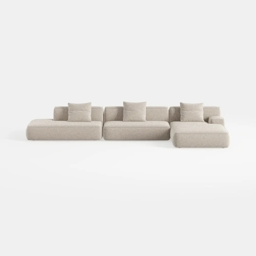 TIMERAGE 104'' Power Recliner Corner Sofa with