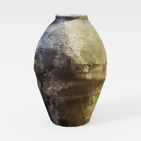 Rustic Pottery Ceramic Vase - Vintage Farmhouse