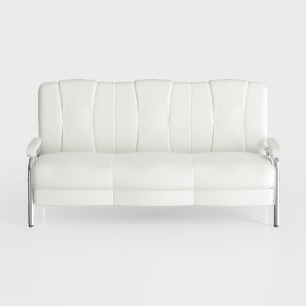 Faux Leather Futon Multifunctional Convertible