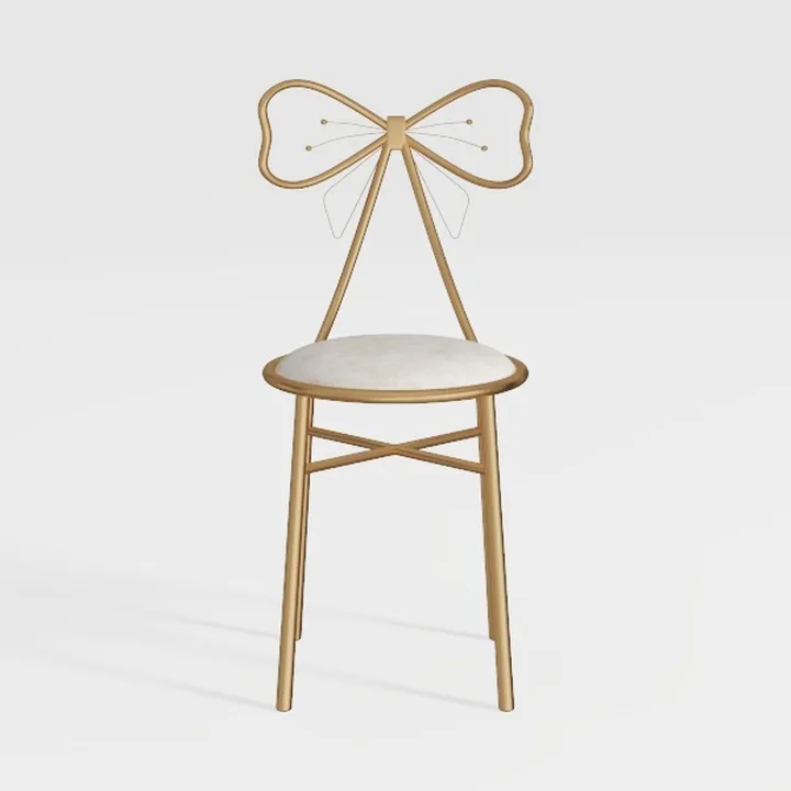 Ringmaster Modern Makeup Vanity Chair Stool Cute
