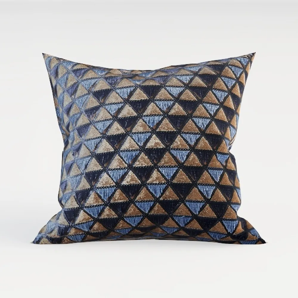 4th Of July Pillow Covers Blue Red Buffalo Plaid