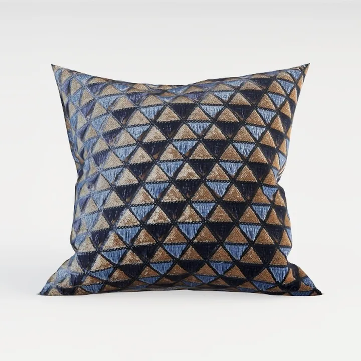 4th Of July Pillow Covers Blue Red Buffalo Plaid