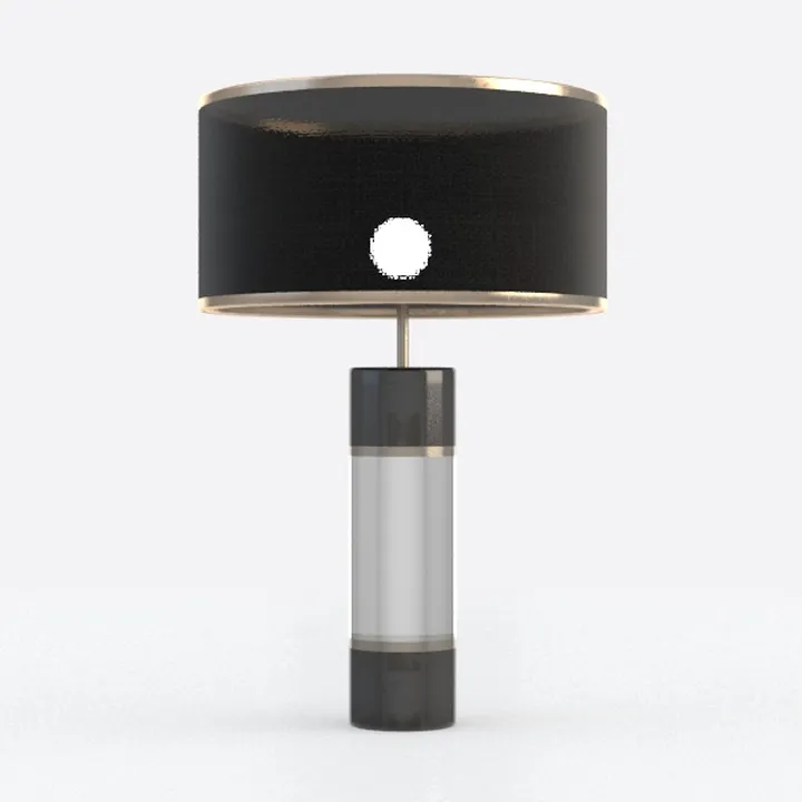 24" Tall Black Gold Set of 2 Nature Concrete Touch