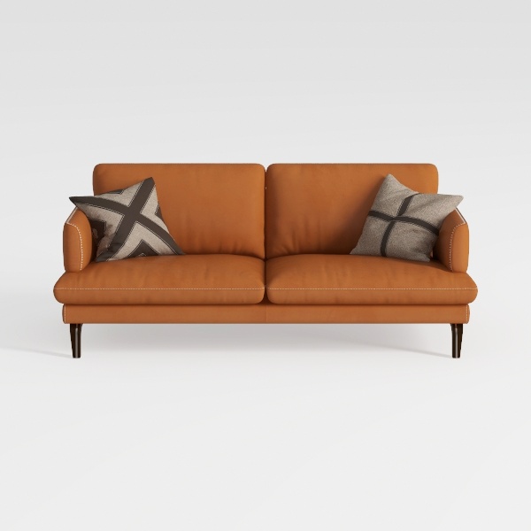 Tbfit 65&quot; W Loveseat Sofa, Velvet Mid Century