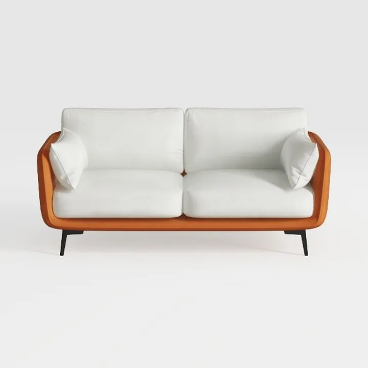 Container Furniture Faux Leather Sofa for The Mode