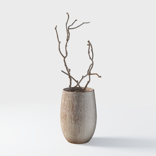 Mitt&Ditt Ceramic Flower Vase with Handles, 11