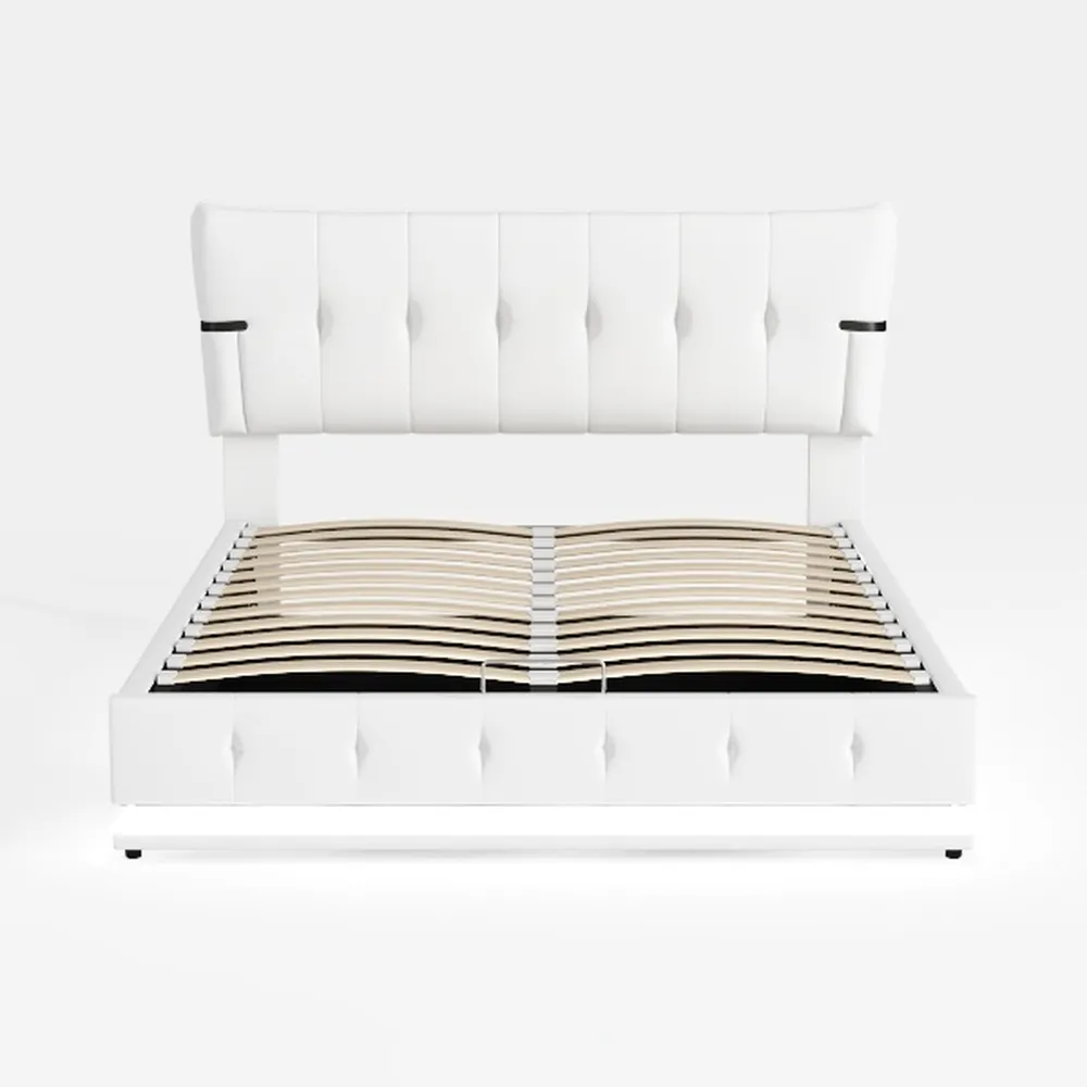 Upholstered Storage Ottoman Bench For Bedroom End 