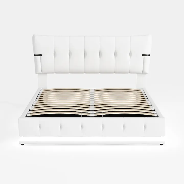 Upholstered Storage Ottoman Bench For Bedroom End 