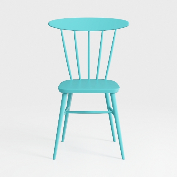 4 Piece Patio Folding Chairs Cup Holder Yard Turqu