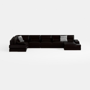 Valencia Nathan Napa Leather Couch - 4 Seats with