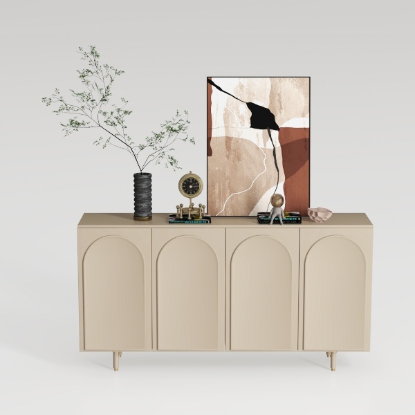 Modern Farmhouse Large Accent Cabinet Credenza