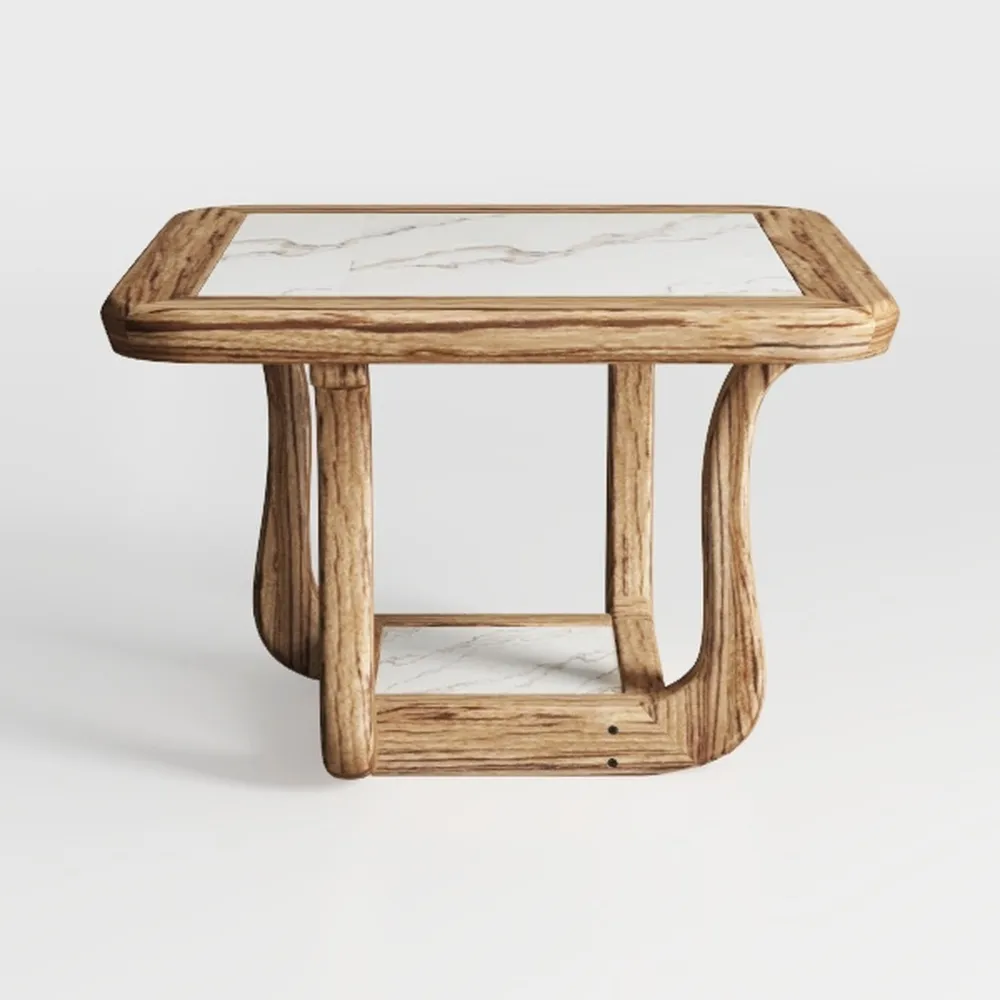 LITTLE TREE Farmhouse Coffee Table, 47 Inches 