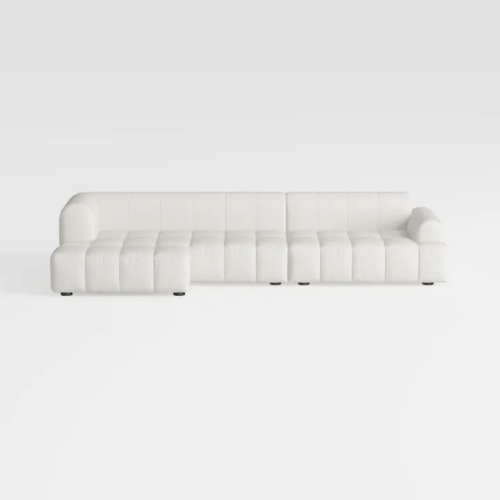 L-Shaped Sectional Sofa Modular Seating Sofa