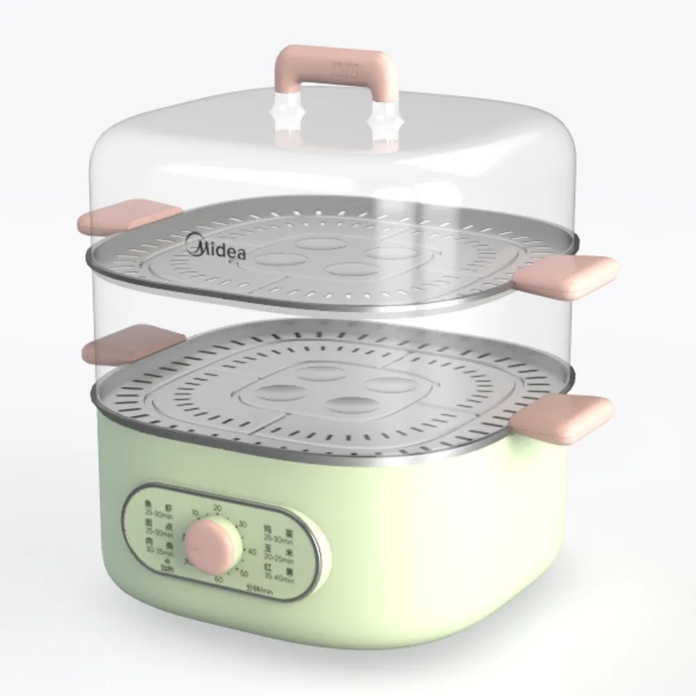 Electric Food Steamer, 9.3L 2-Tier Digital