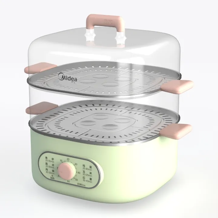 Electric Food Steamer, 9.3L 2-Tier Digital
