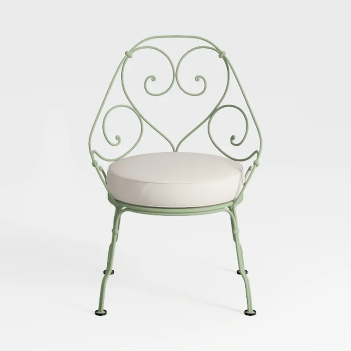 Teal Eucalyptus Leaf Office Chair Covers with