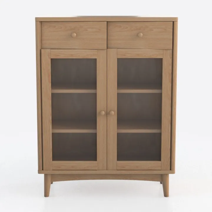 SIMPLIHOME Warm Shaker SOLID WOOD 32 inch Wide