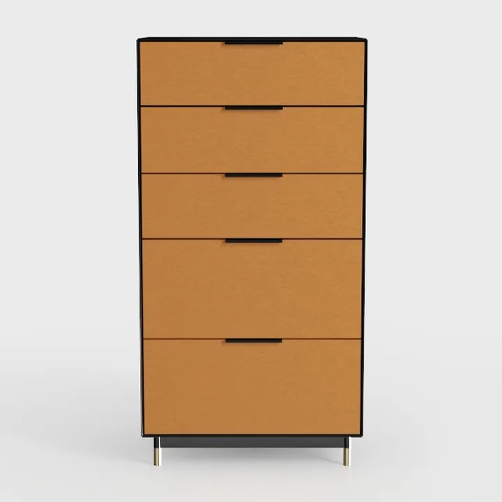 Walker Edison Blythe Scandi Minimalist 5-Drawer