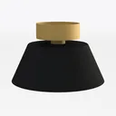 Ceiling Light Fixture, Hallway Ceiling Light with Right 45 Degree View