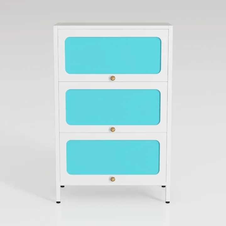 GRRICEPL Colorful Bedroom Nightstand, Small