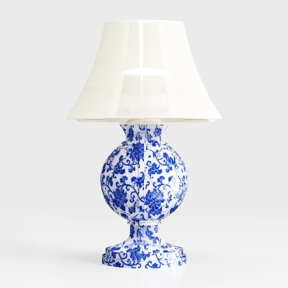 Lamp Desk Lamp Blue and White Porcelain Table Lamp