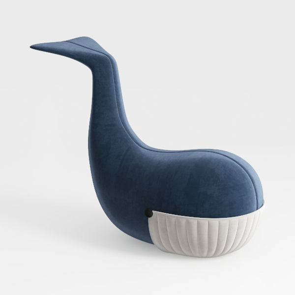 whale cushion-Happy Fool&#39;s Day