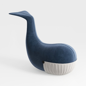 whale cushion-Happy Fool's Day