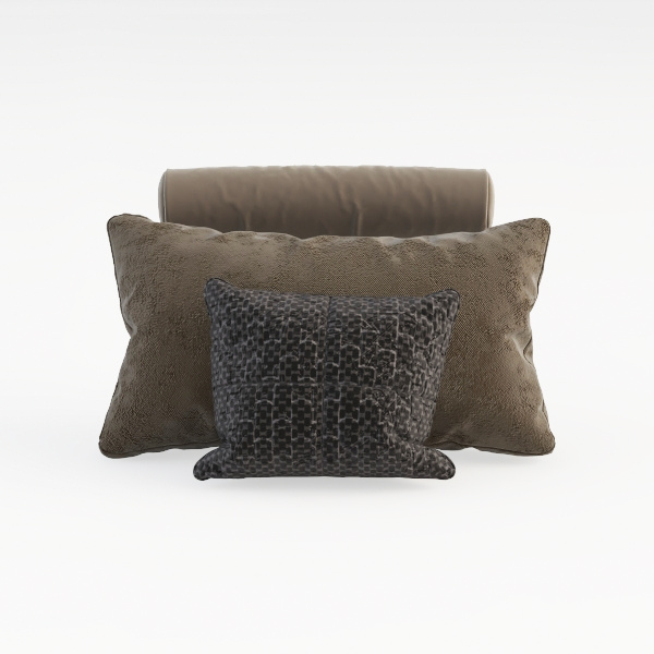 MIULEE Set of 2 Decorative Linen Throw Pillow