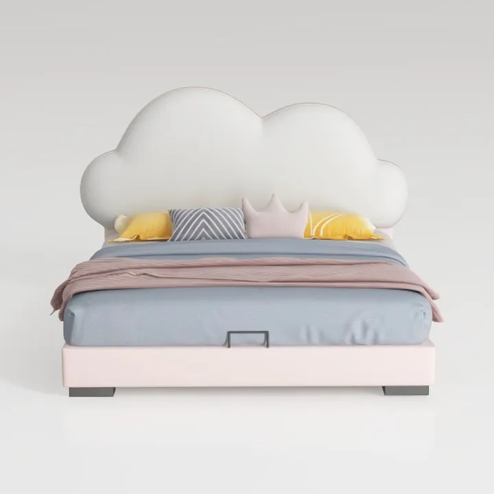 P PURLOVE Twin Upholstered Daybed with Trundle, Ve