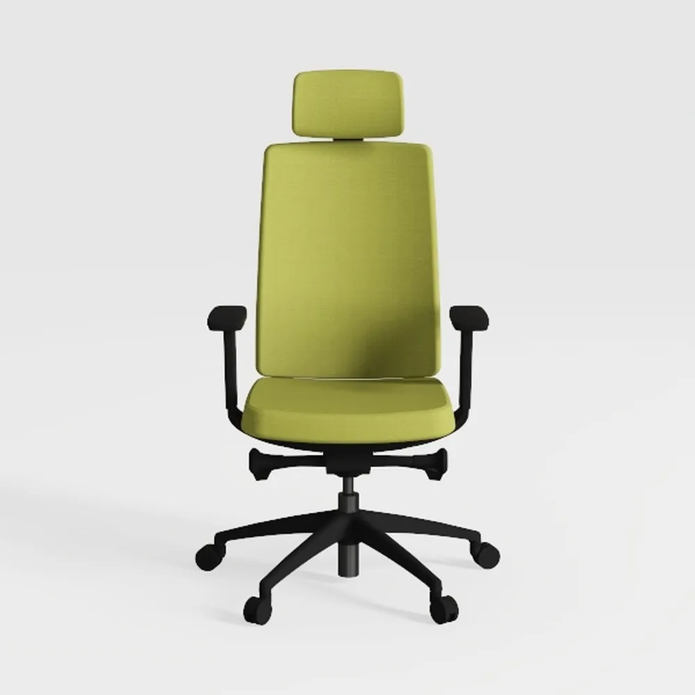 Ferghana Velvet Fabric Ergonomic Gaming Chair with