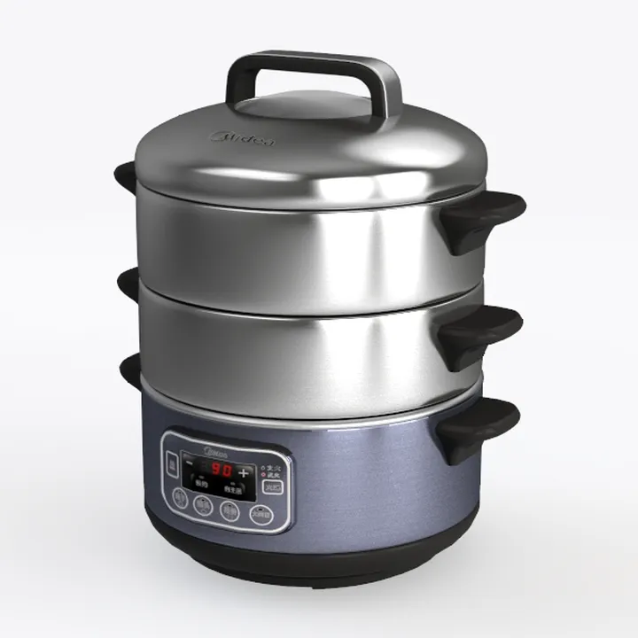Bear Electric Food Steamer,Stainless Steel Digital