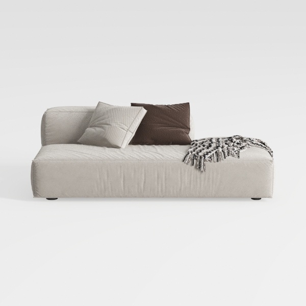 Sofa Ottoman, Modular Sectional Sofa,Minimalist