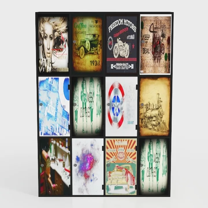 EXOTICA Dresser for Bedroom with 12 Drawers Tall