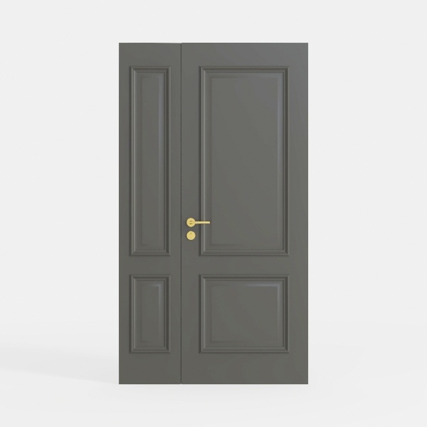 Unequal Swing Doors 227