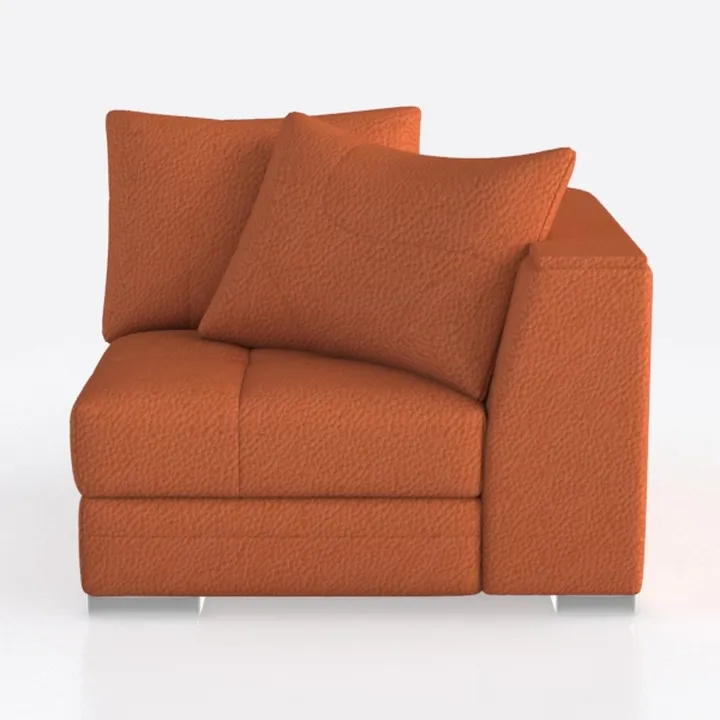 Accent Armless Chair Lazy Floor Seating, Single Ch