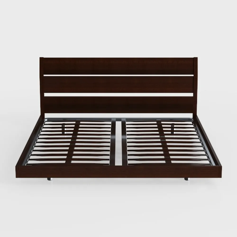 ZINUS Kai Bamboo and Metal Platform Bed Frame with