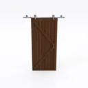 barn door  A-14 Right 45 Degree View