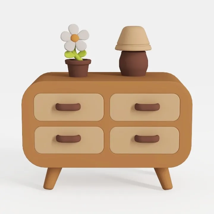 dresser-Little Borrowers’ Cozy House