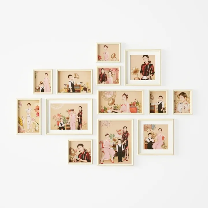 TwoDays Vintage Nursery Decor for Baby Girls, Pink