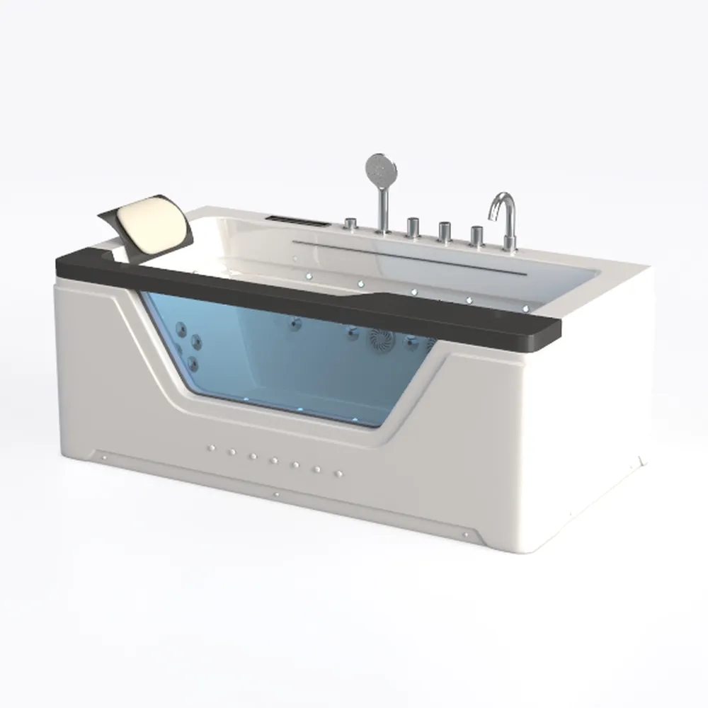 Empava 59 x 29" Whirlpool Tub,750W Acrylic Jetted 