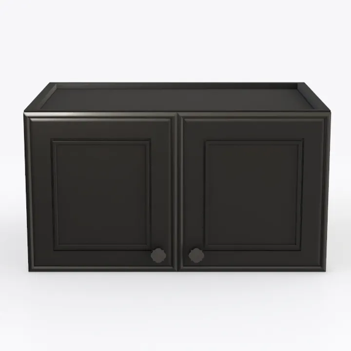 KraftMaid 2 Door Wall Cabinet-Harrington Square-Maple - Onyx-33